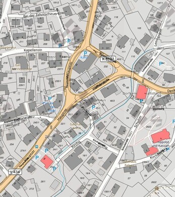 Bild Lageplan geoPortal Frittlingen